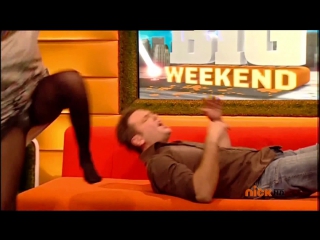 anna williamson showed pantyhose and panties on a tv show